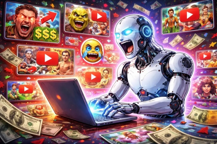 Video AI chất lượng thấp bùng nổ, YouTube rơi vào thế khó