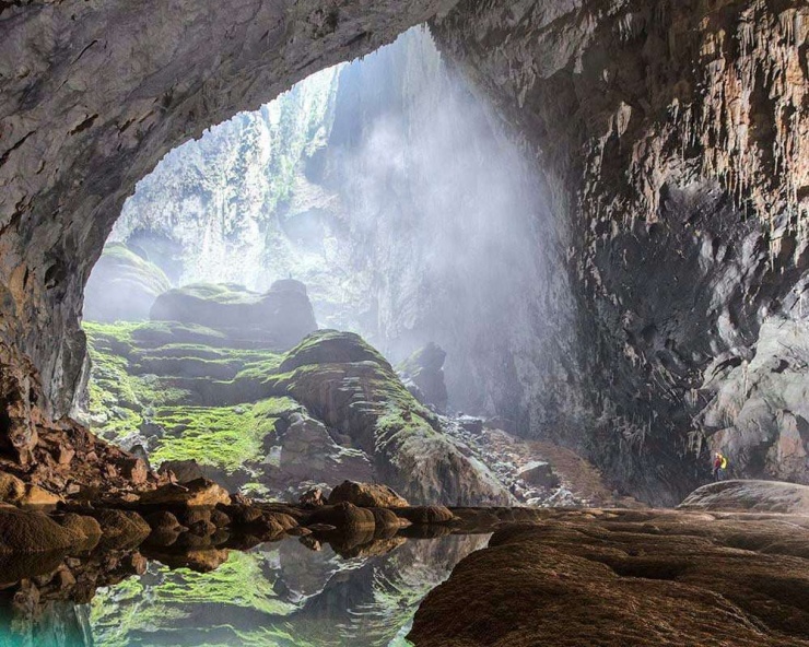 Hang Sơn Đoòng nằm trong vùng lõi Vườn Quốc gia Phong Nha-Kẻ Bàng, thuộc xã Thượng Trạch, tỉnh Quảng Trị (trước đây là tỉnh Quảng Bình).&nbsp;Ảnh: Oxalis Adventure