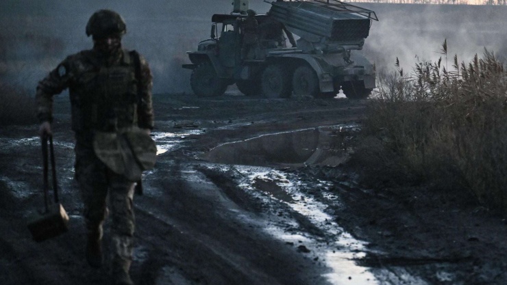 Chiến trường Ukraine.