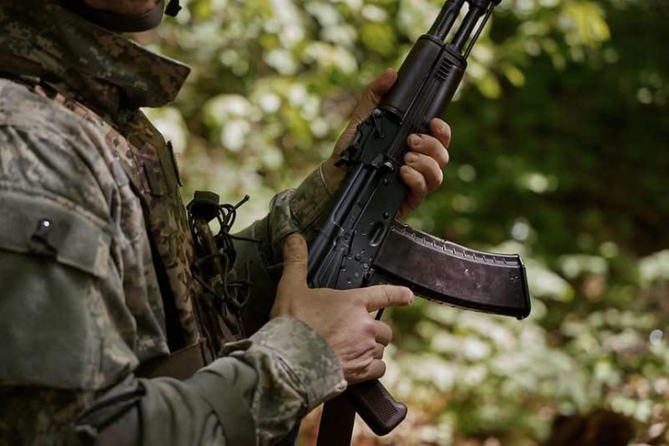 Huliaipole thất thủ bởi quân phòng thủ ở đây đã bị bỏ rơi từ lâu trước đó, theo&nbsp;Euromaidanpress. Ảnh của Lữ đoàn Phòng thủ Lãnh thổ số 106.