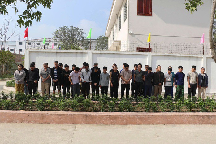 Các đối tượng liên quan tại cơ quan công an