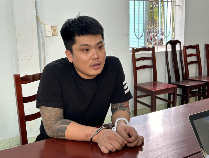 TikToker Huỳnh Cao Cường tại Công an TPHCM