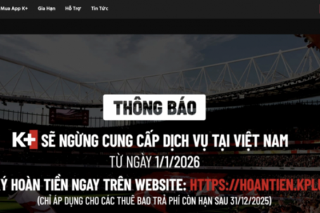 Bộ Công Thương yêu cầu K+ giải trình việc ngừng dịch vụ từ 2026