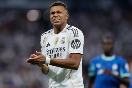 Real mất Mbappe vì chấn thương đầu gối, lỡ hẹn đấu Atletico - Barcelona