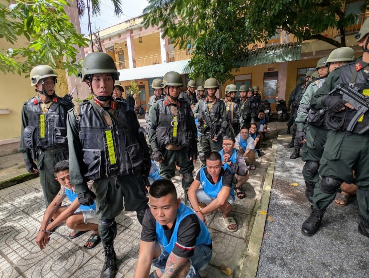 Các đối tượng trong đường dây tội phạm bị bắt giữ