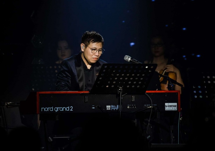 Vũ Quang Trung từng làm Giám đốc Âm nhạc của khá nhiều chương trình tại Việt Nam. Ảnh: FBNV