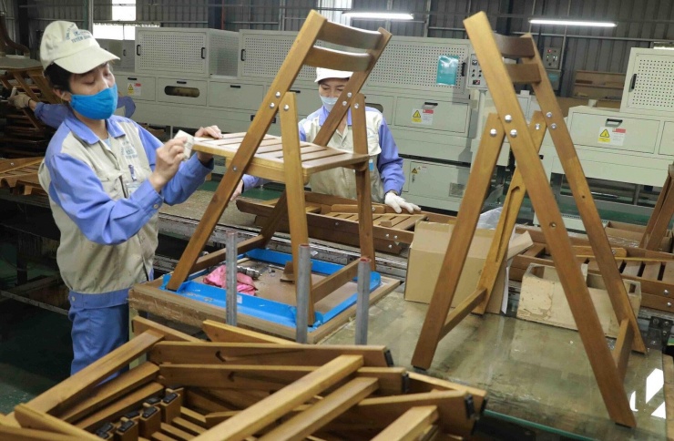 Mỹ là thị trường xuất khẩu gỗ và sản phẩm gỗ lớn nhất của Việt Nam. Ảnh: TTXVN