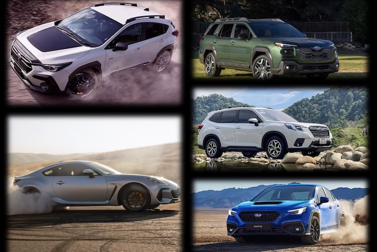 Điểm danh 5 dòng xe gia đình của Subaru, mới nhất có Forester 2.5L