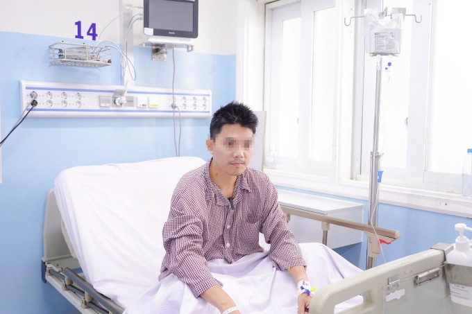 Bệnh nhân phục hồi tốt sau 7 ngày nằm viện. Ảnh: BVCC