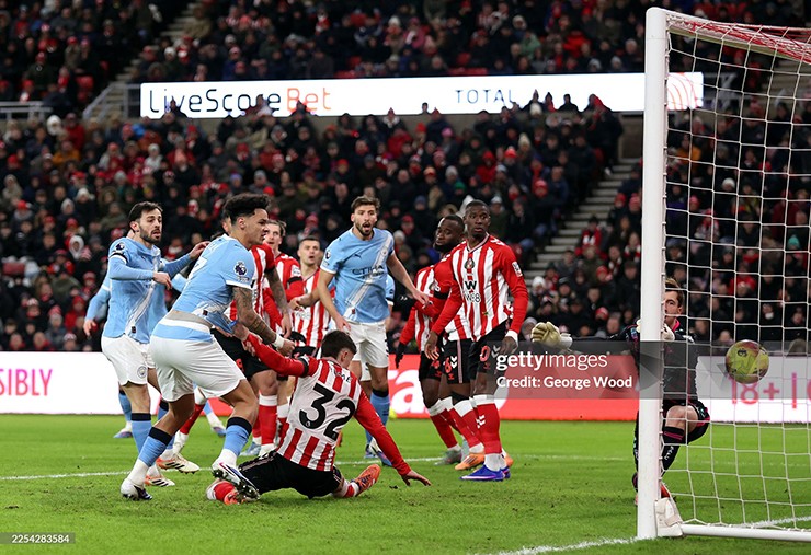 Trực tiếp bóng đá Sunderland - Man City: Nghẹt thở cuối trận (Hết giờ) - 2
