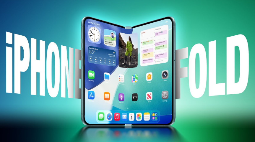 Ảnh concept iPhone Fold.