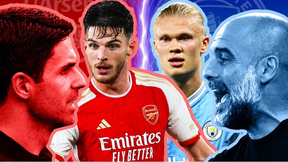 Arsenal và Man City đua vô địch Ngoại hạng Anh