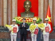 6 sĩ quan cấp cao được thăng hàm Thượng tướng Công an trong năm 2025 vừa qua