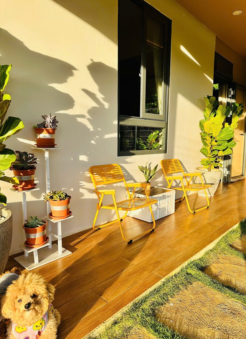 Không gian xung quanh và bên trong căn nhà của Công&nbsp;