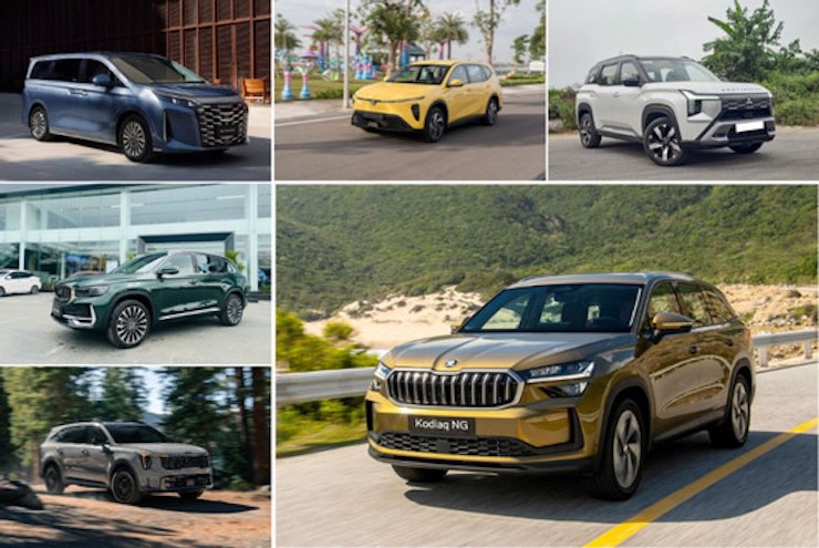 Loạt xe gầm cao 7 chỗ đã trình làng thị trường Việt Nam trong năm 2025