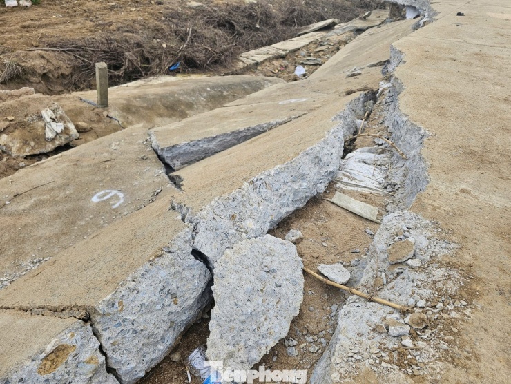 Theo ghi nhận, khu vực bờ kè nơi xảy ra tai nạn nằm sát tuyến bờ kè, một bên là đất người dân canh tác. Trước đó, vào khoảng 9h30 ngày 2/1, 4 người dân trong thôn Lạc Mỹ đang trồng keo thì trú tạm dưới phần “hàm ếch” của bờ kè khi thời tiết chuyển xấu. Bất ngờ, mảng bê tông lớn đổ sập, vùi lấp cả 4 người tử vong tại chỗ.