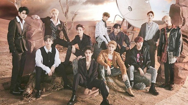 Nhóm nhạc nam K-pop Wanna One. (Ảnh: YMC Entertainment)