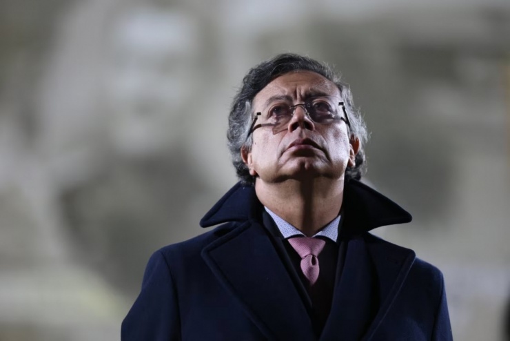 Tổng thống Colombia Gustavo Petro. Ảnh: AP