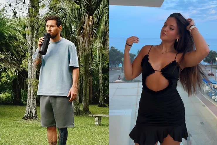 Messi khoe video mỹ nhân lạ mặt vào đêm Giao thừa khiến fan xôn xao