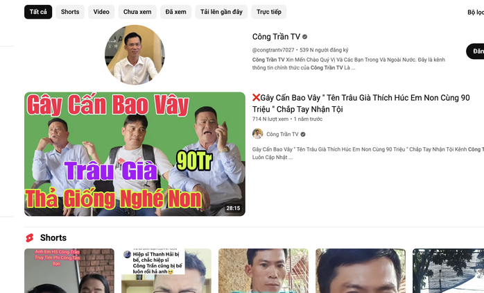 Công an TPHCM bắt YouTuber Công Trần TV - 2