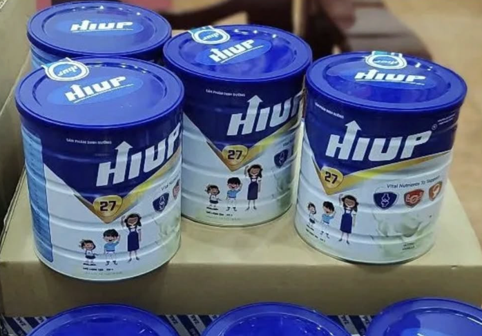 Cơ quan công an xác định sản phẩm sữa bột HIUP 27 là hàng giả