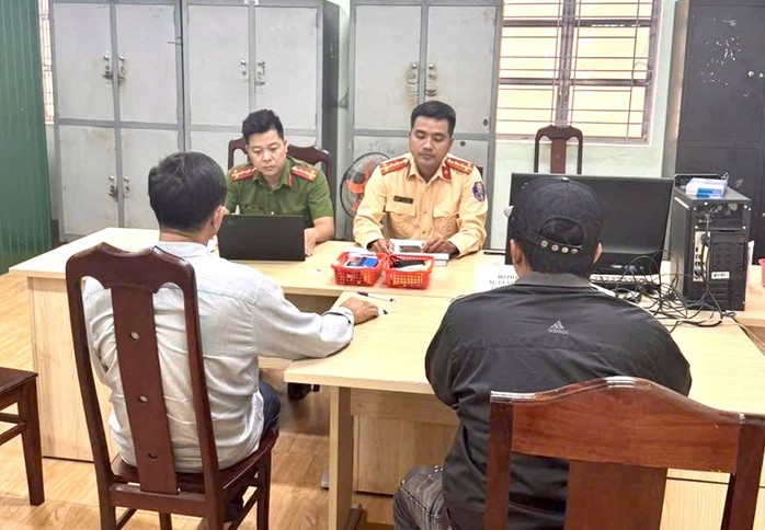 Những tài xế liên quan tới vụ việc nhanh chóng được cơ quan công an mời lên làm rõ