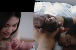 Bạn gái khoe hình ảnh Trần Vỹ Đình 'da kề da' với con