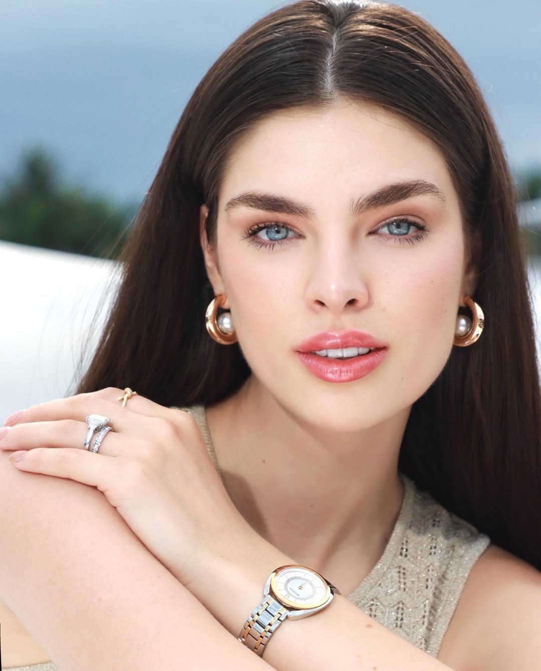 Hai hoa hậu vào top 100 gương mặt đẹp nhất thế giới - 16