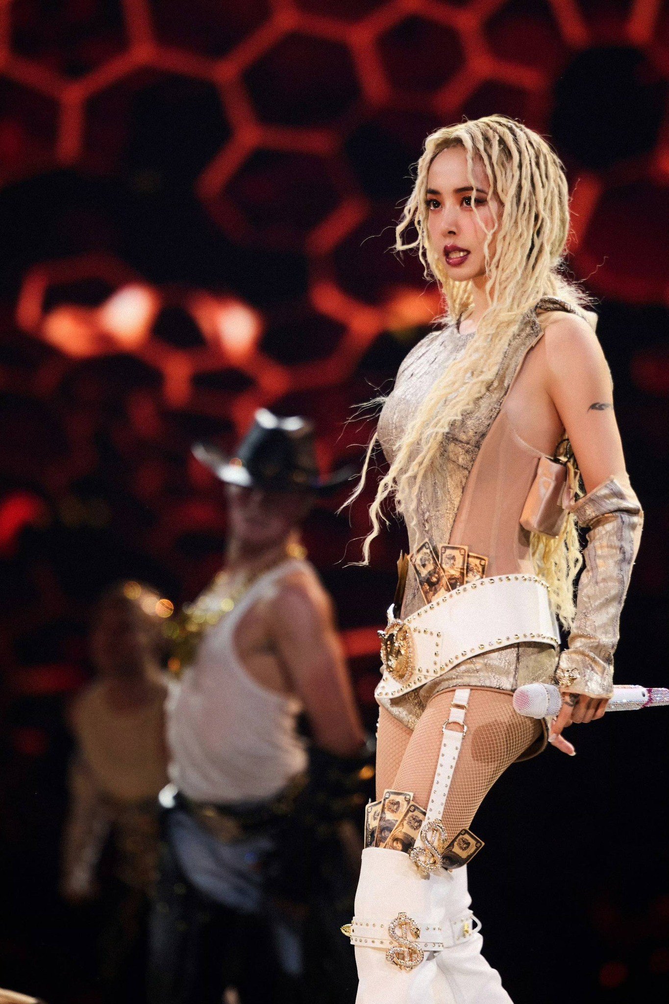 Chân dung nữ ca sĩ chi 760 tỷ đồng mang bò tót, mãng xà lên sân khấu - 7