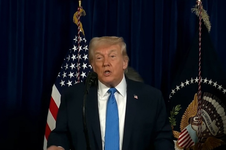 Tổng thống Mỹ Donald Trump hôm 3/1. Ảnh: Nhà Trắng