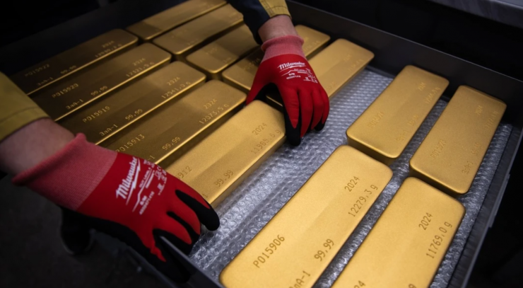 Ngân hàng Nhân dân Trung Quốc liên tục tăng dự trữ vàng, nâng tổng lượng nắm giữ lên mức cao nhất trong lịch sử.&nbsp;Ảnh: Jingdaily