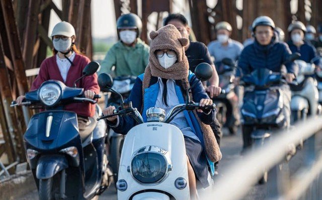 Miền Bắc đón không khí lạnh dồn dập, trời rét sâu.