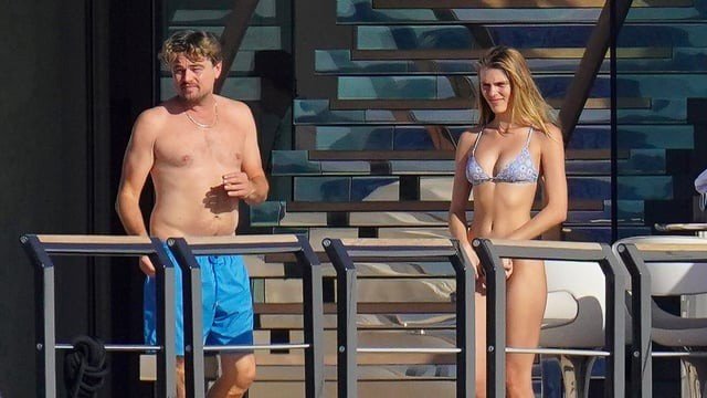 Leonardo DiCaprio và bạn gái đang nghỉ dưỡng ở vùng biển Caribbean.