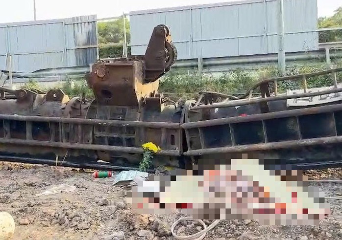 Hiện trường vụ tai nạn lao động