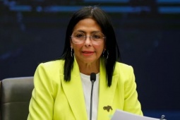 Bà Delcy Rodriguez làm tổng thống lâm thời Venezuela