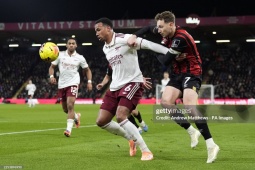 Kết quả bóng đá Bournemouth - Arsenal: Mãn nhãn 5 bàn, Declan Rice tỏa sáng (Ngoại hạng Anh)