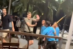 Xác minh vụ du khách nước ngoài bị dọa đánh trên bãi biển Nha Trang