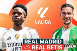 Trực tiếp bóng đá Real Madrid - Real Betis: Coi chừng Antony (La Liga)