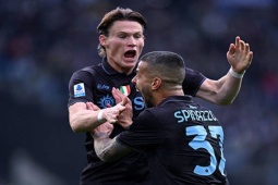Video bóng đá Lazio - Napoli: Ẩu đả  & amp; 3 thẻ đỏ, 3 điểm thuyết phục (Serie A)