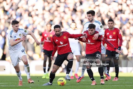 Kết quả bóng đá Leeds United - MU: Hiệp 2 rượt đuổi, Cunha tỏa sáng (Ngoại hạng Anh)