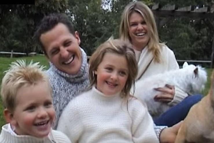 Gina-Maria chia sẻ hình ảnh gia đình nhân dịp sinh nhật của&nbsp;Michael Schumacher