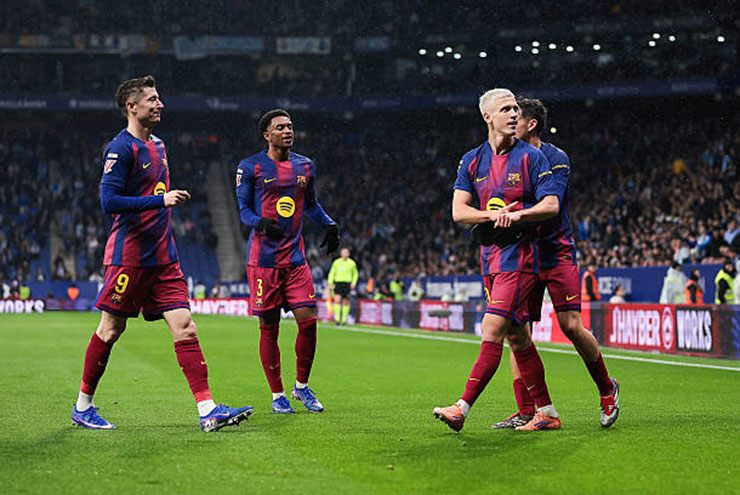 Barca đã thắng vòng thứ 9 liên tiếp tại La Liga