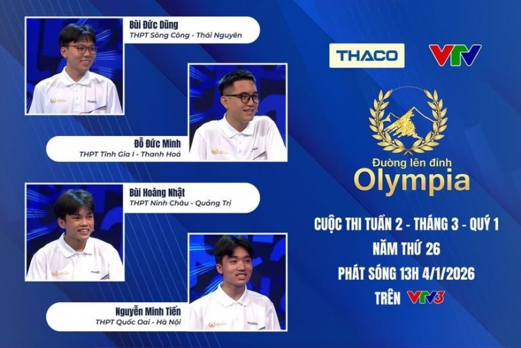 Ảnh: Fanpage Đường lên đỉnh Olympia