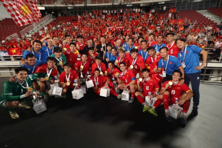 U23 Việt Nam giành HCV SEA Games 33