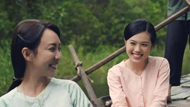 Thu Trang, Trâm Anh trong phim "Ai thương ai mến". Ảnh: ĐPCC