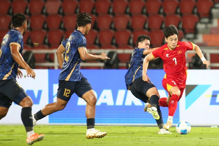 U23 Thái Lan âm thầm đua U23 Việt Nam. Ảnh: S.N