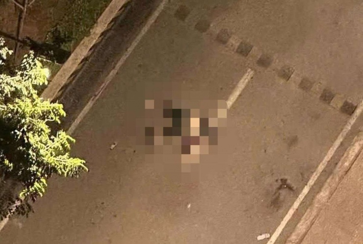 Hiện trường vụ việc. Ảnh: V.H.