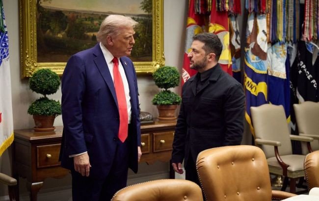 Tổng thống Mỹ Donald Trump và Tổng thống Ukraine Volodymyr Zelensky.