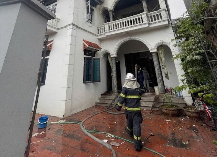 Ngôi nhà xảy ra vụ việc.