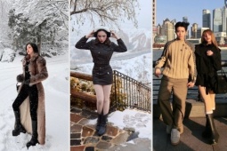 'Soi' thời trang của sao Việt du lịch năm mới: Áo lông, áo phao vẫn là 'chân ái'